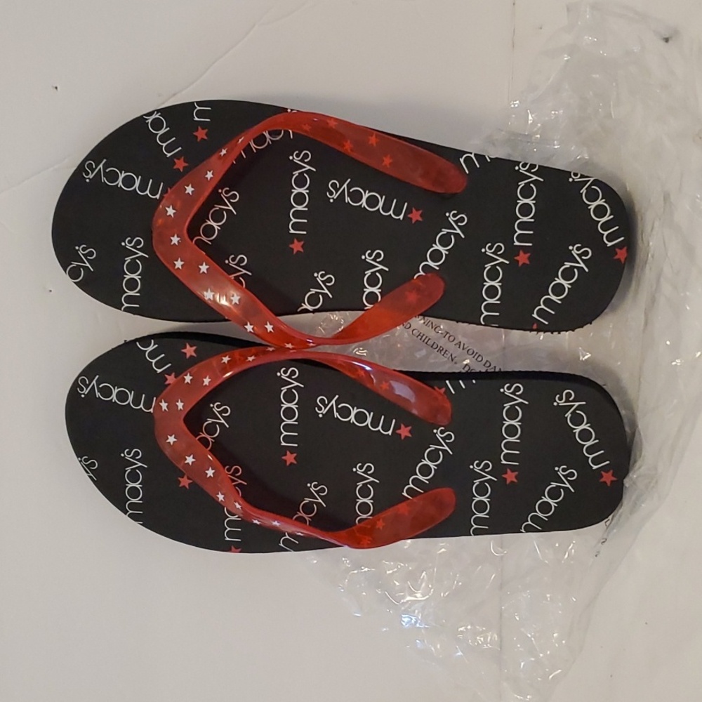 Star Studded Flip Flops